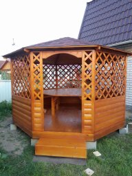проектирование деревянных беседок